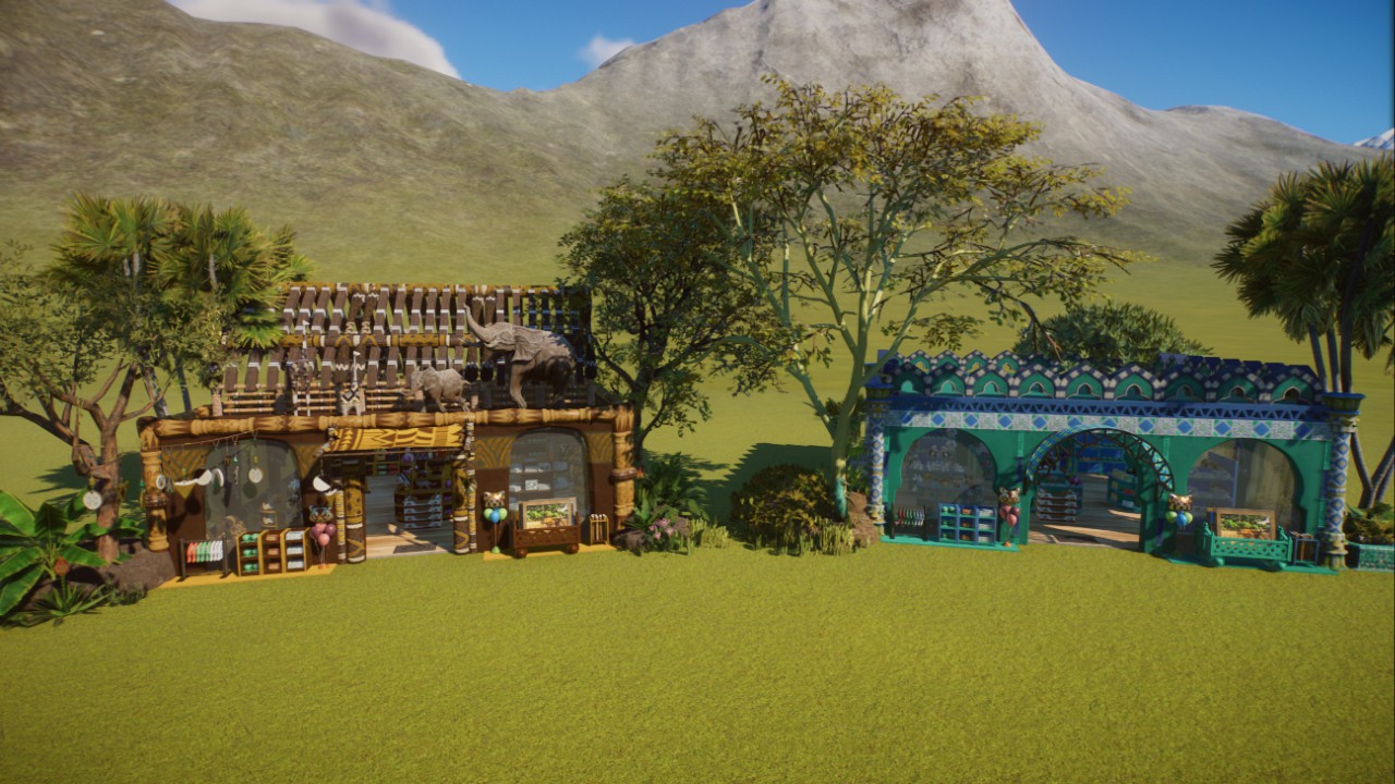 Africa DLC and Basegame Souvenier Shop