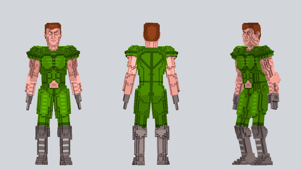 Doomguy (UNMASKED)