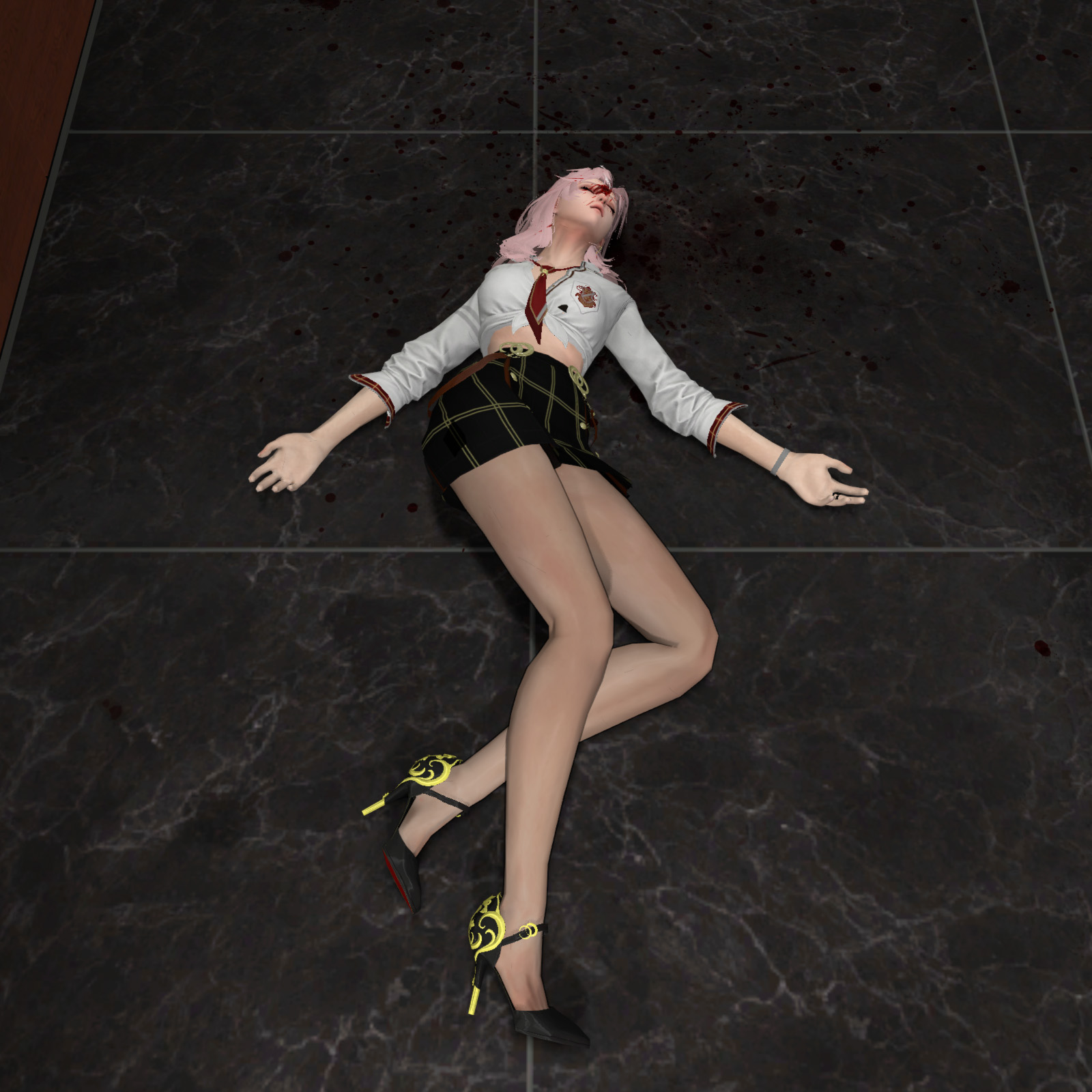 泰莎昏迷——Tessa fainted
