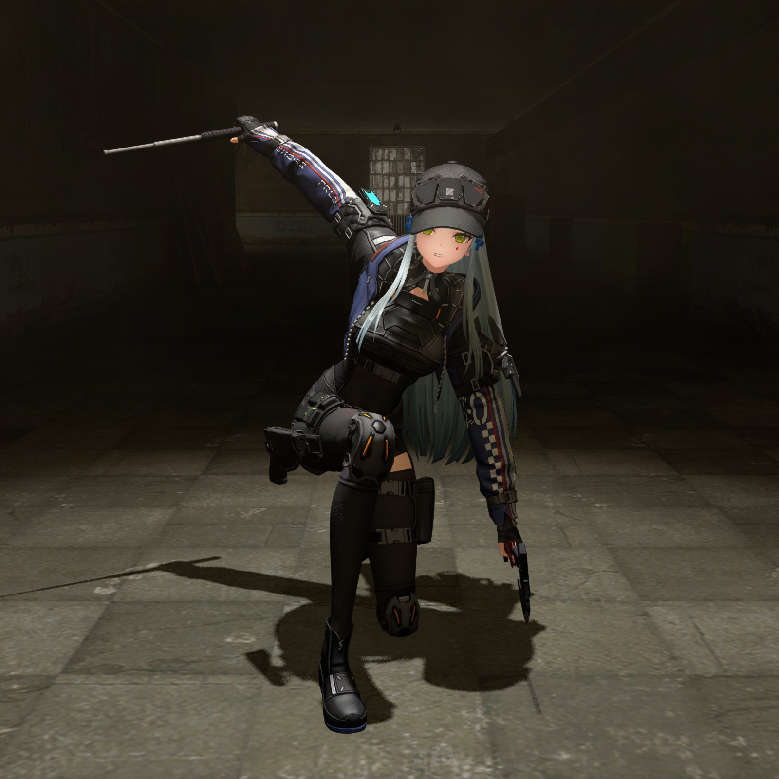 【少女前线2：追放】可露凯战斗姿势——【Girls' Frontline 2: Exilium】Klukai Combat Posture