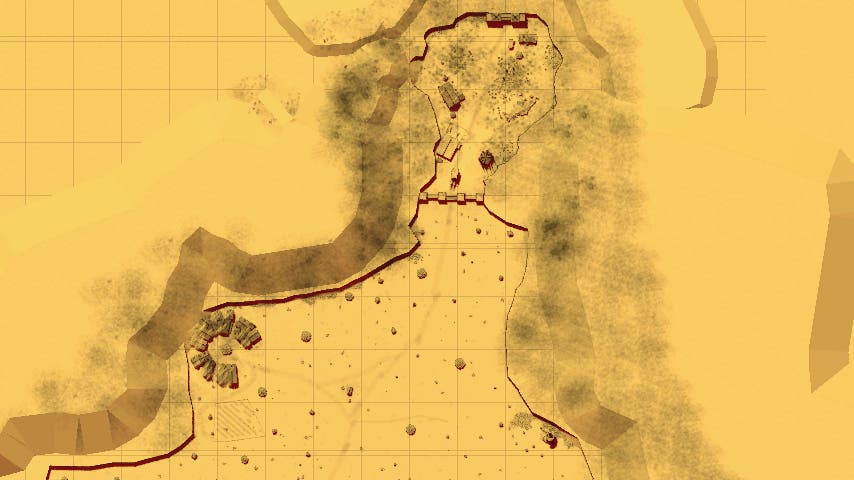 Quarry and terrain
