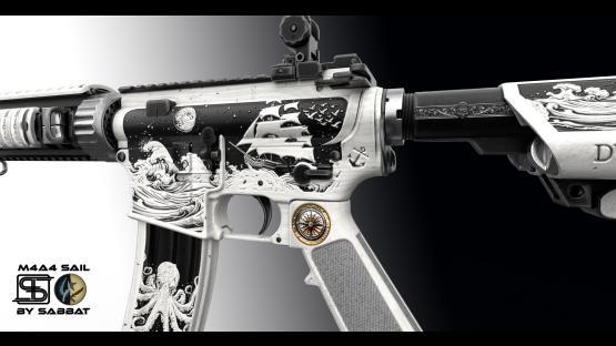 M4A4 Sail [White Wood]