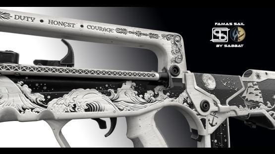 FAMAS Sail [White Wood]