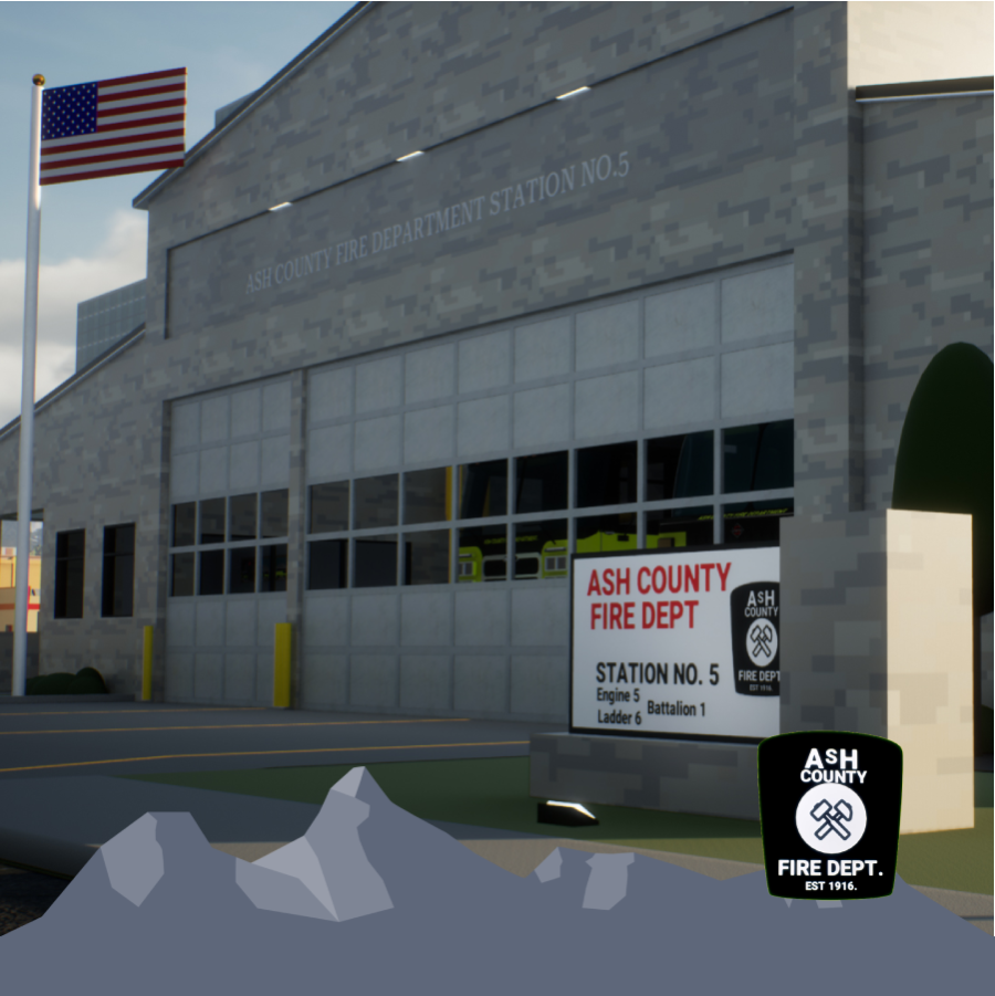 Ash County Fire Dept. | Station 5 | Low Brick