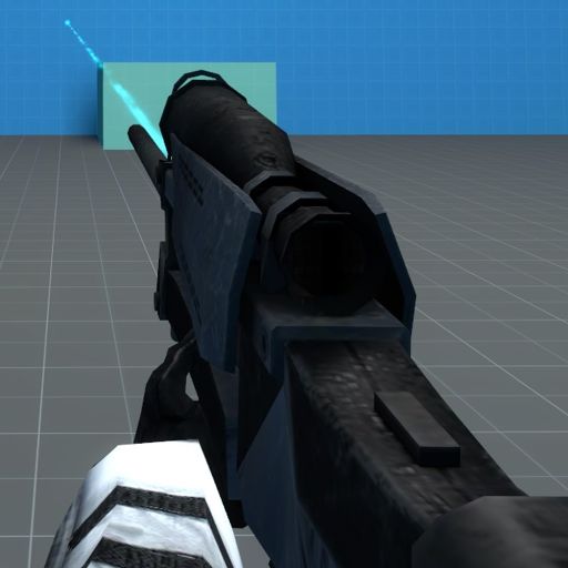 Sniper Rifle With Combine Elite Arms