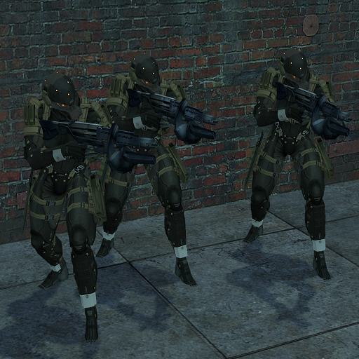 Combine Elite are MGS4 Haven Trooper