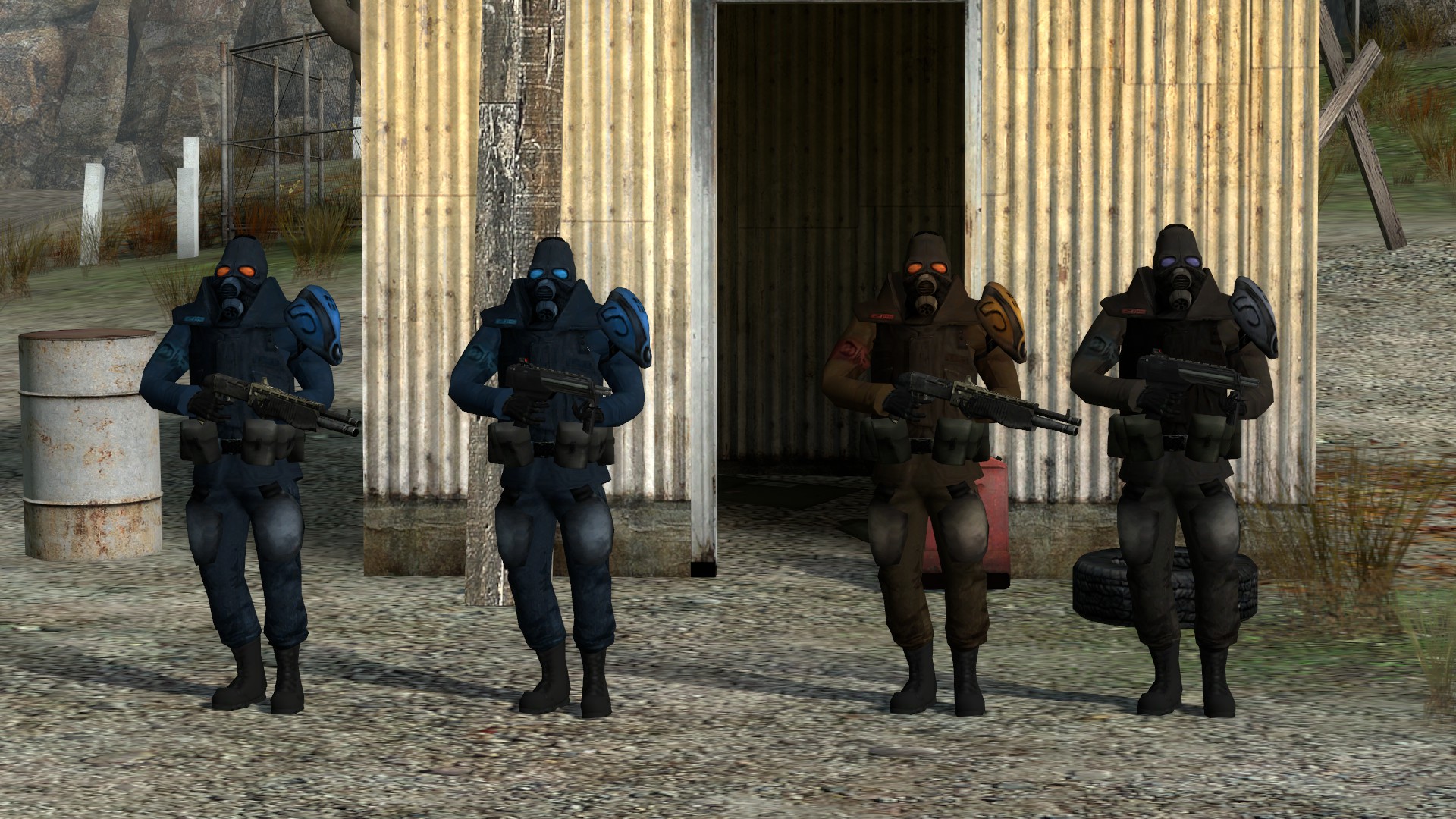 HYPER Combine 2000 Soldier with textures for every soldier type