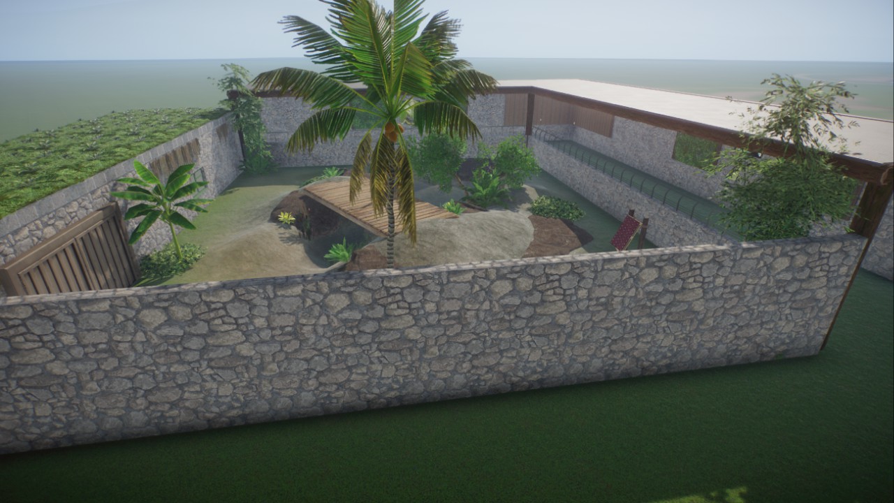 Small Enclosure - Monitor Lizard