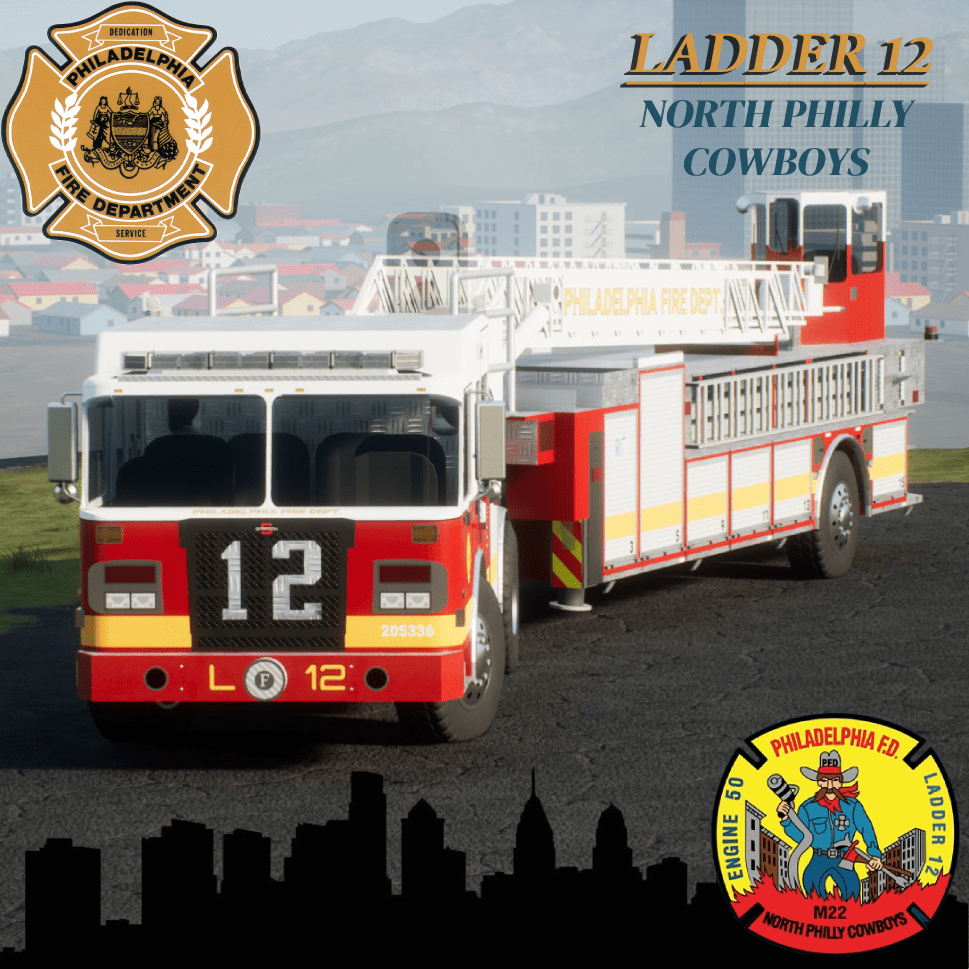 Spartan Metro Star - PFD - | Ladder 12 | Philadelphia Fire Dept. | #205336
