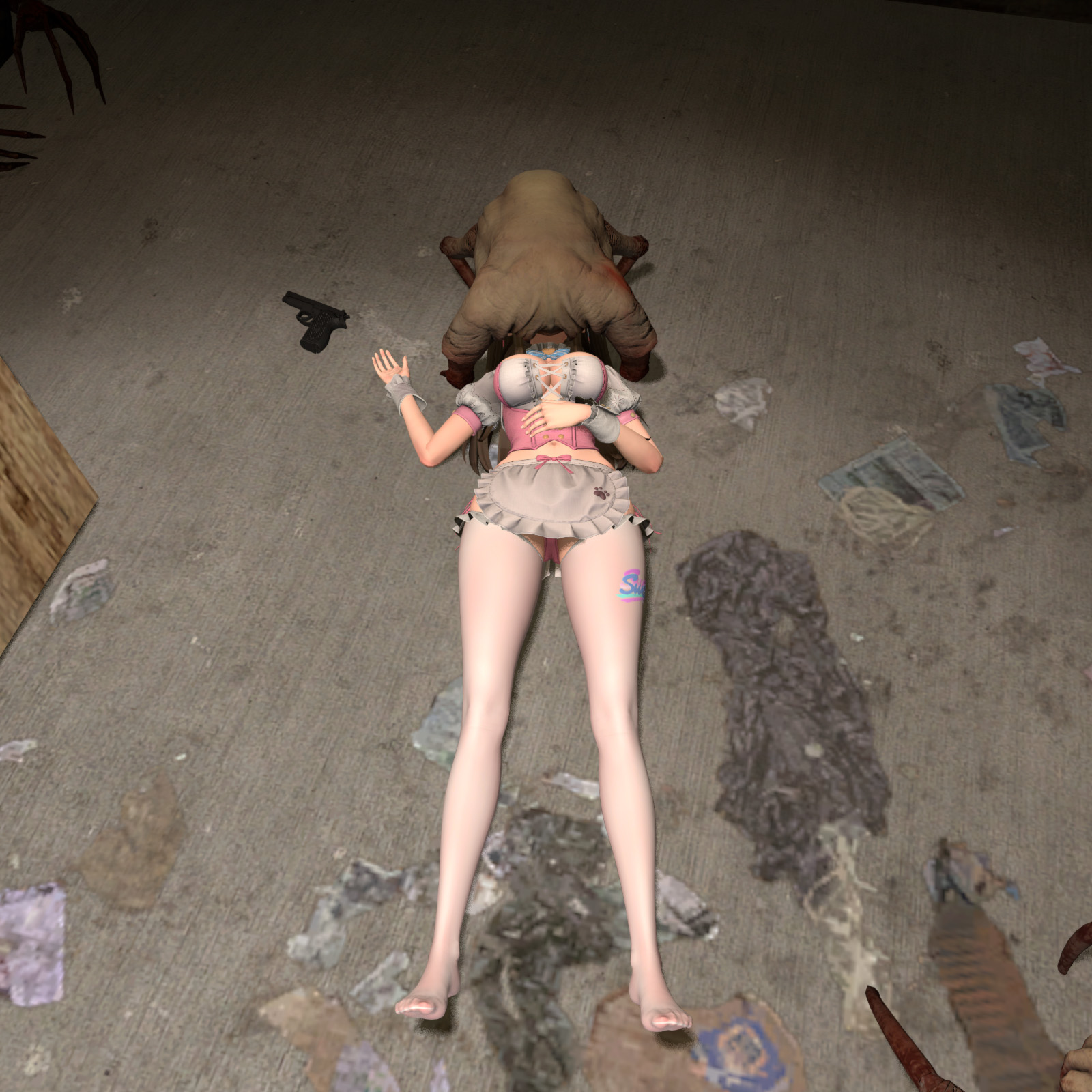 【少女前线2：追放】幼熙昏迷——【Girls' Frontline 2: Exilium】Yoohee Fainted