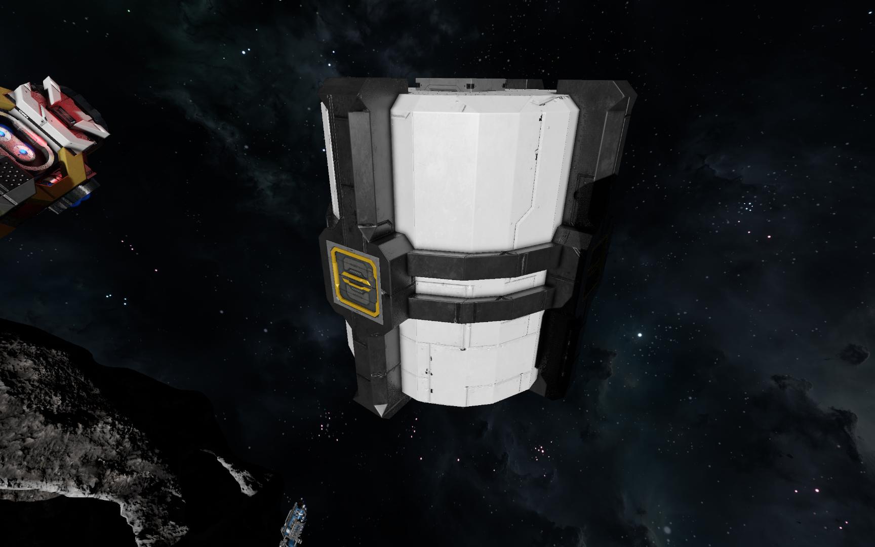Unlit Hydrogen Tank