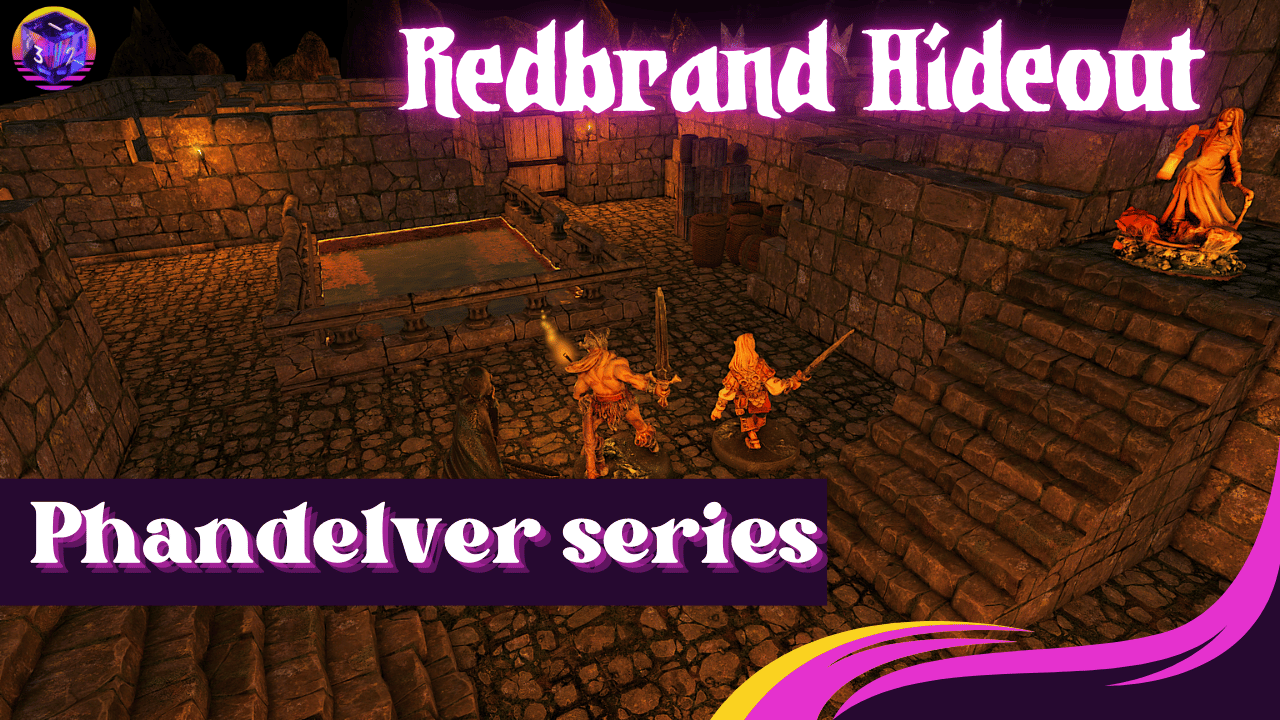 Redbrand hideout (Phandelver) DnD Rpg OneWorld map