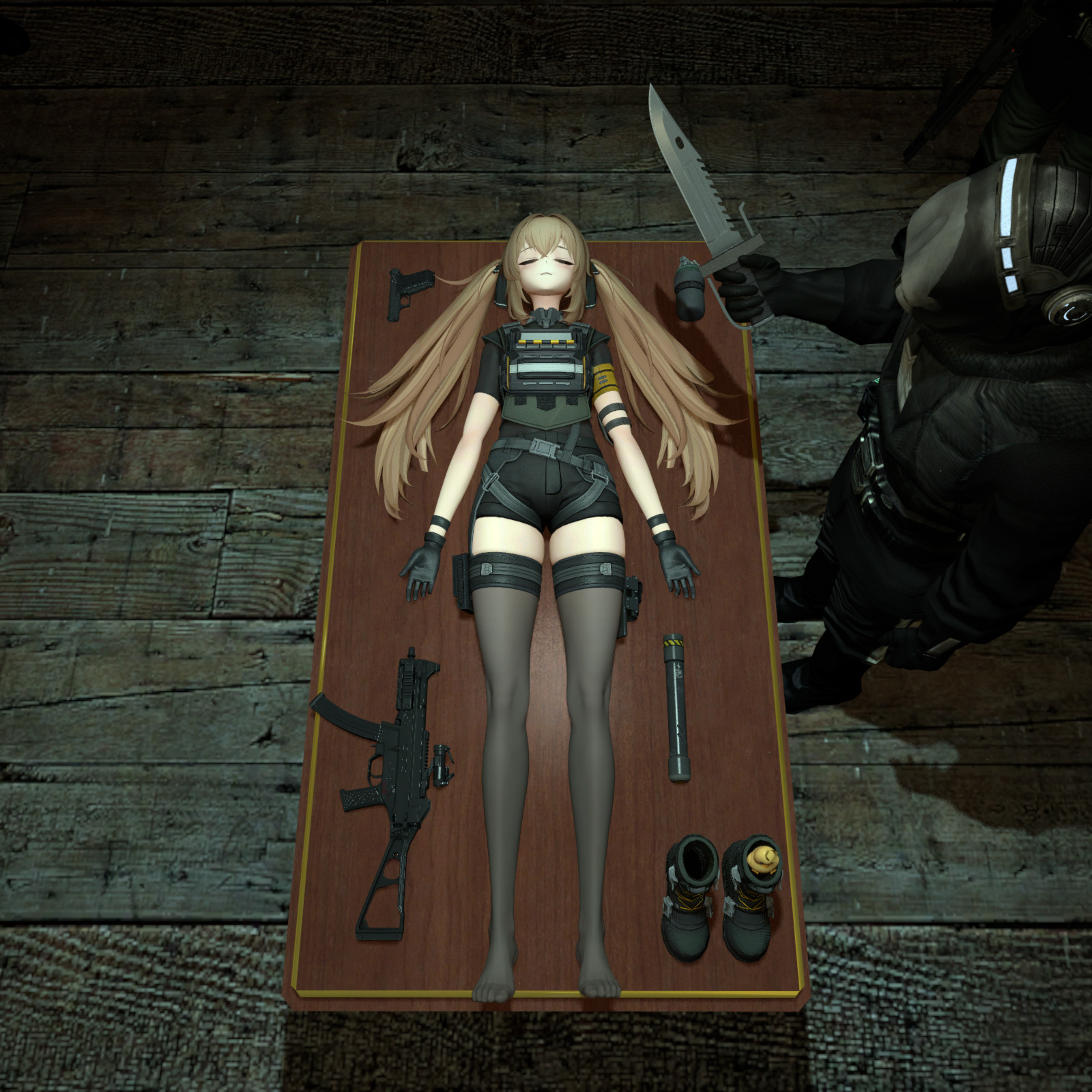 【少女前线2：追放】战利品（莱娜）——【Girls' Frontline 2: Exilium】Booty (Lenna)