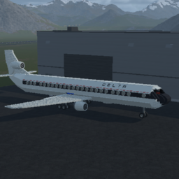 Softbody AIR LINER Lockheed L-1011 Tristar Delta Airlines