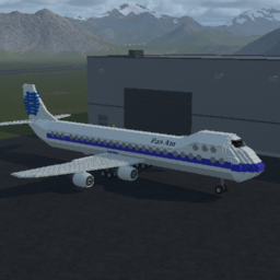 Softbody AIR LINER Boeing 747 Pan-am