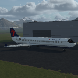 Softbody AIR LINER Bombardier CRJ-900 Delta Connection Reg: N932XJ