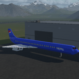 Softbody AIR LINER BAC Concorde Pepsi Livery