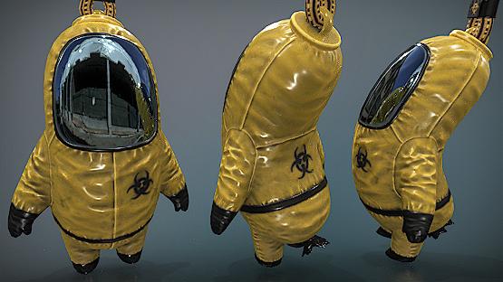 Rad Suit Charm