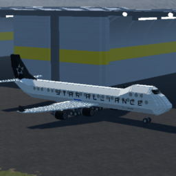 Softbody AIR LINER Boeing 747 Star Alliance