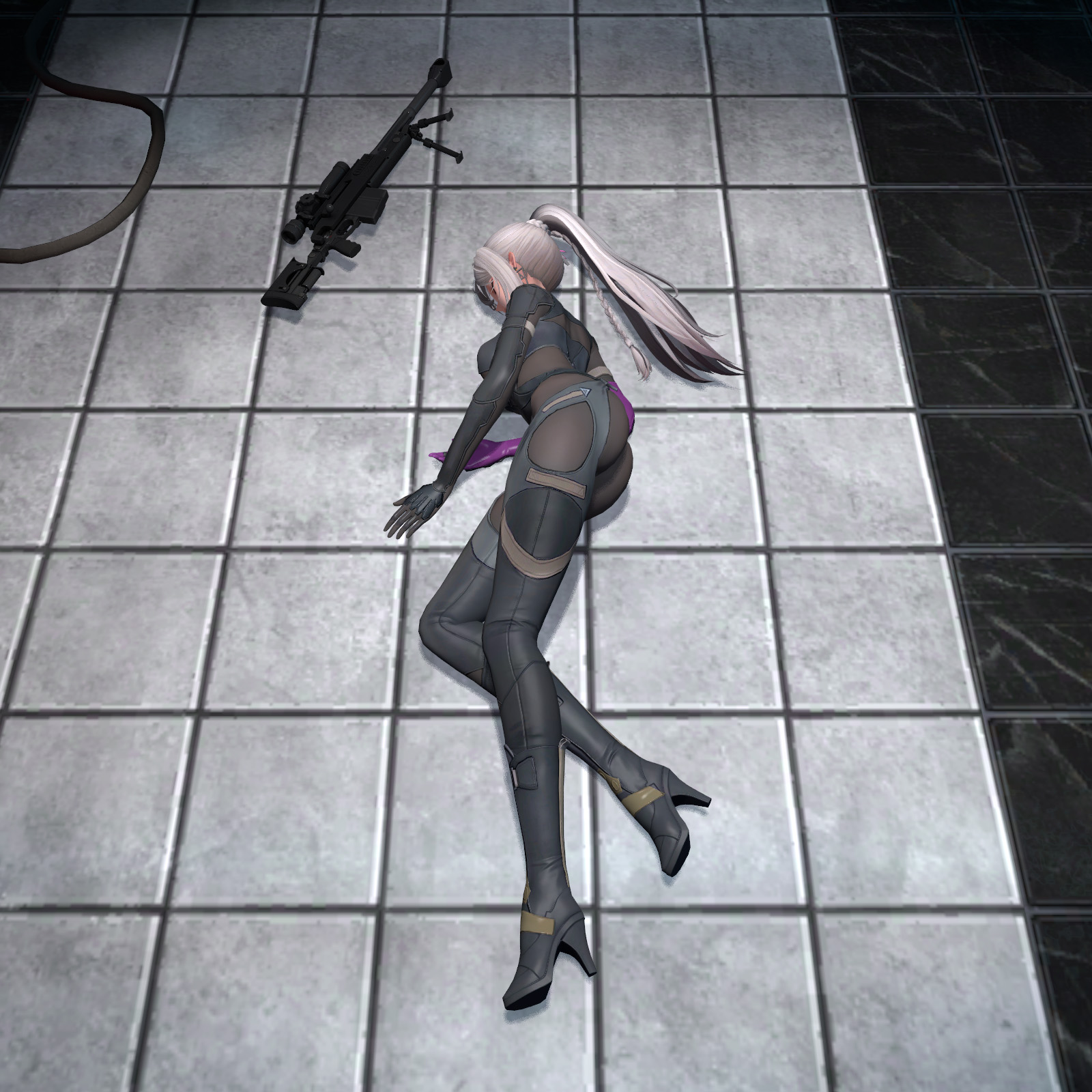 【少女前线2】纳美西丝昏迷——【Girls Frontline 2】Nemesis Fainted