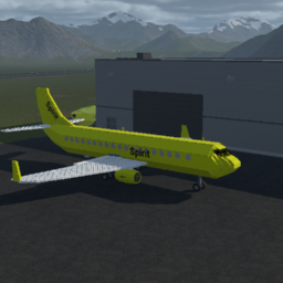 Softbody Air liner A320 Spirit