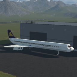 Softbody AIR LINER BAC Concorde Singapore Airlines
