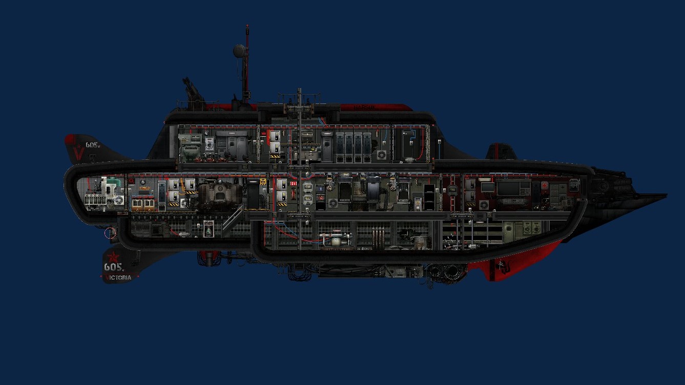 Barsuk-605-Victoria v2 – Barotrauma Mod
