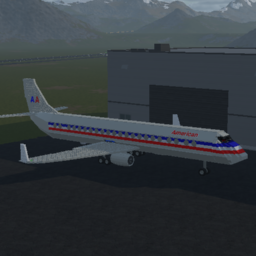 Softbody AIR LINER Boeing 757 American Airlines