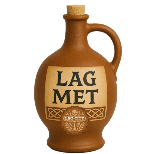 Flasche LagCity Met