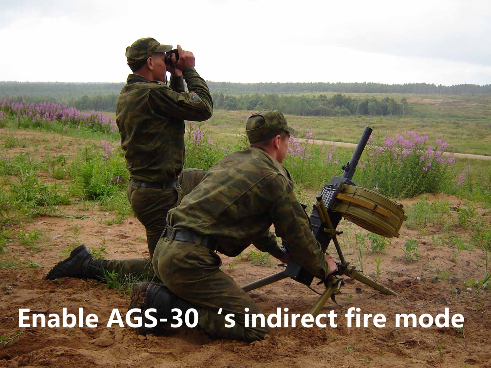 AGS-30 Indirect Fire Mode Patch