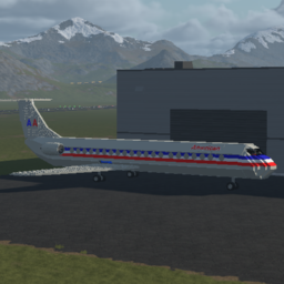 Softbody AIR LINER MD-80 American Airlines