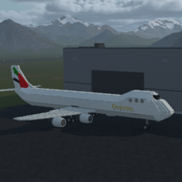 Softbody AIR LINER Boeing 747-400F Emirates