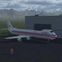 Softbody AIR LINER Boeing 747 American Airlines