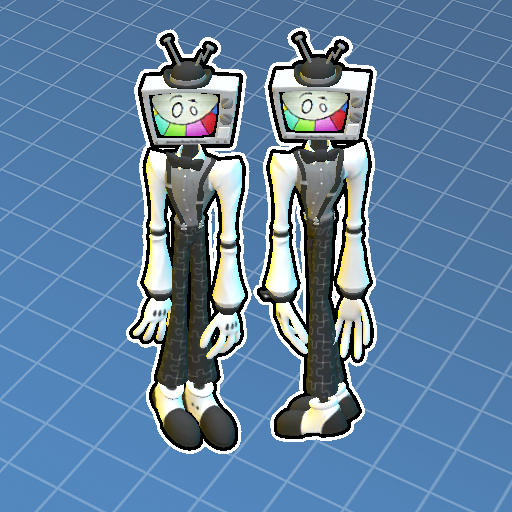 (DUPE) RED STATIC (Mr. Puzzles) - SMG4 preview