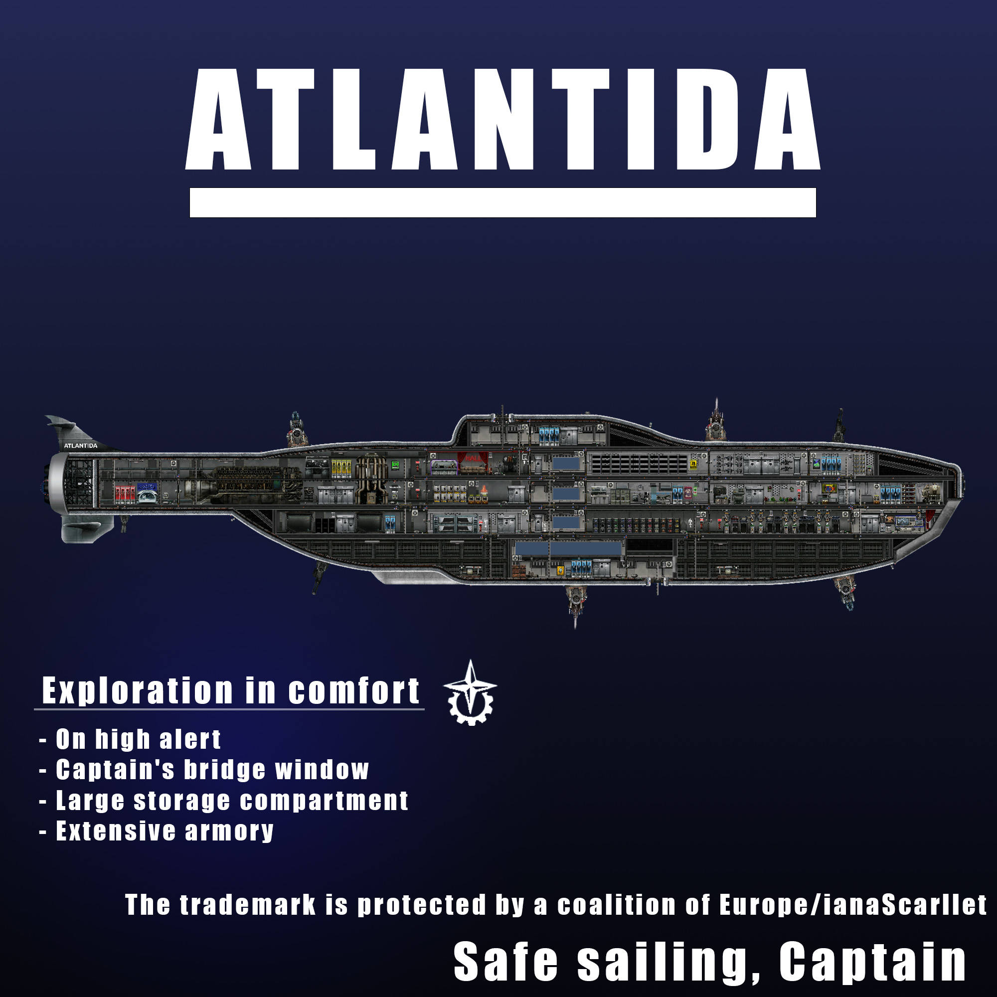 Atlantida – Barotrauma Mod