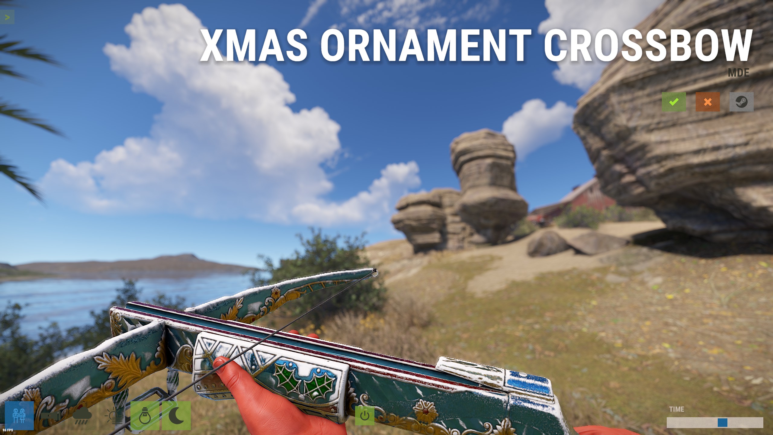 Christmas Ornament Crossbow