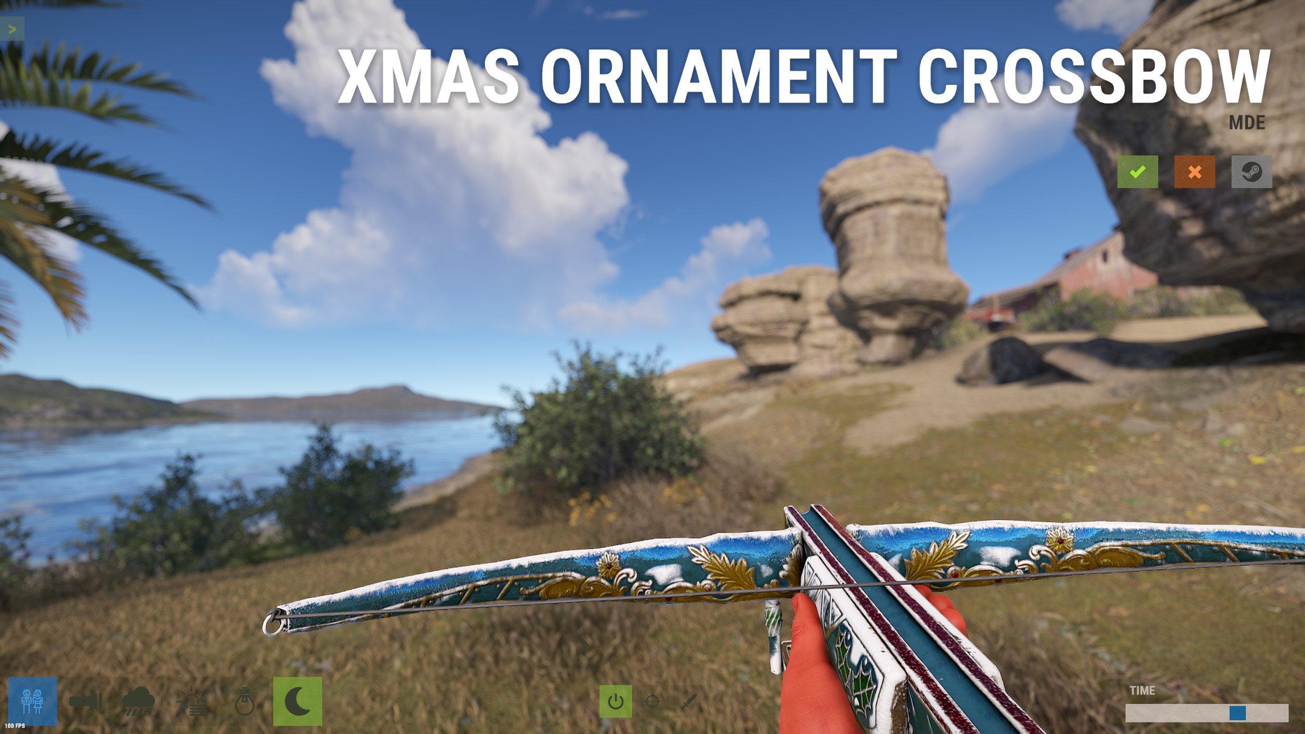 Christmas Ornament Crossbow