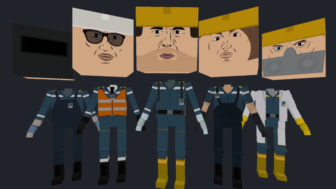 Repair Crew Workers Pack