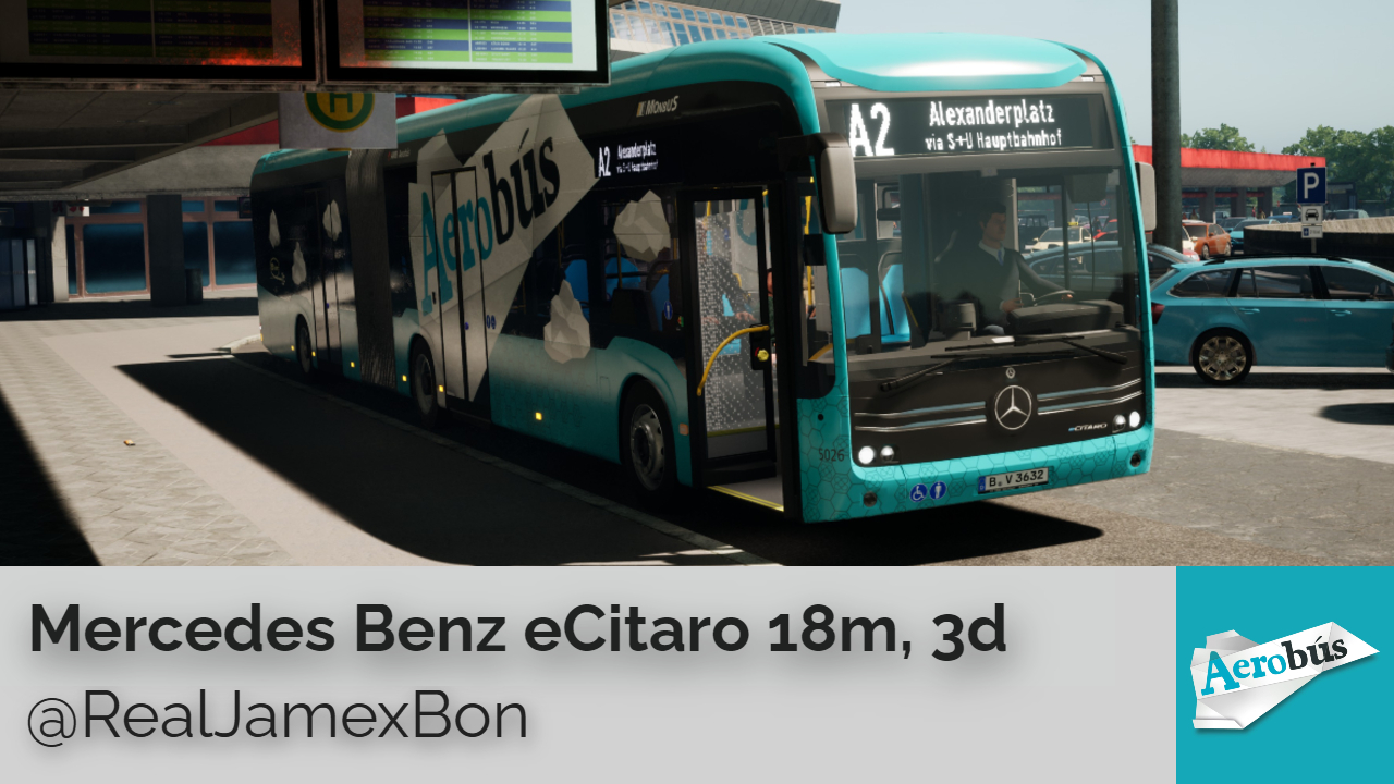 Aerobús Barcelona (MONBUS) | Mercedes-Benz eCitaro (18/3)