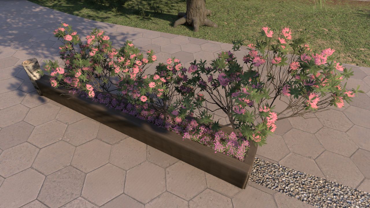 Simple Pink Triangle Planter