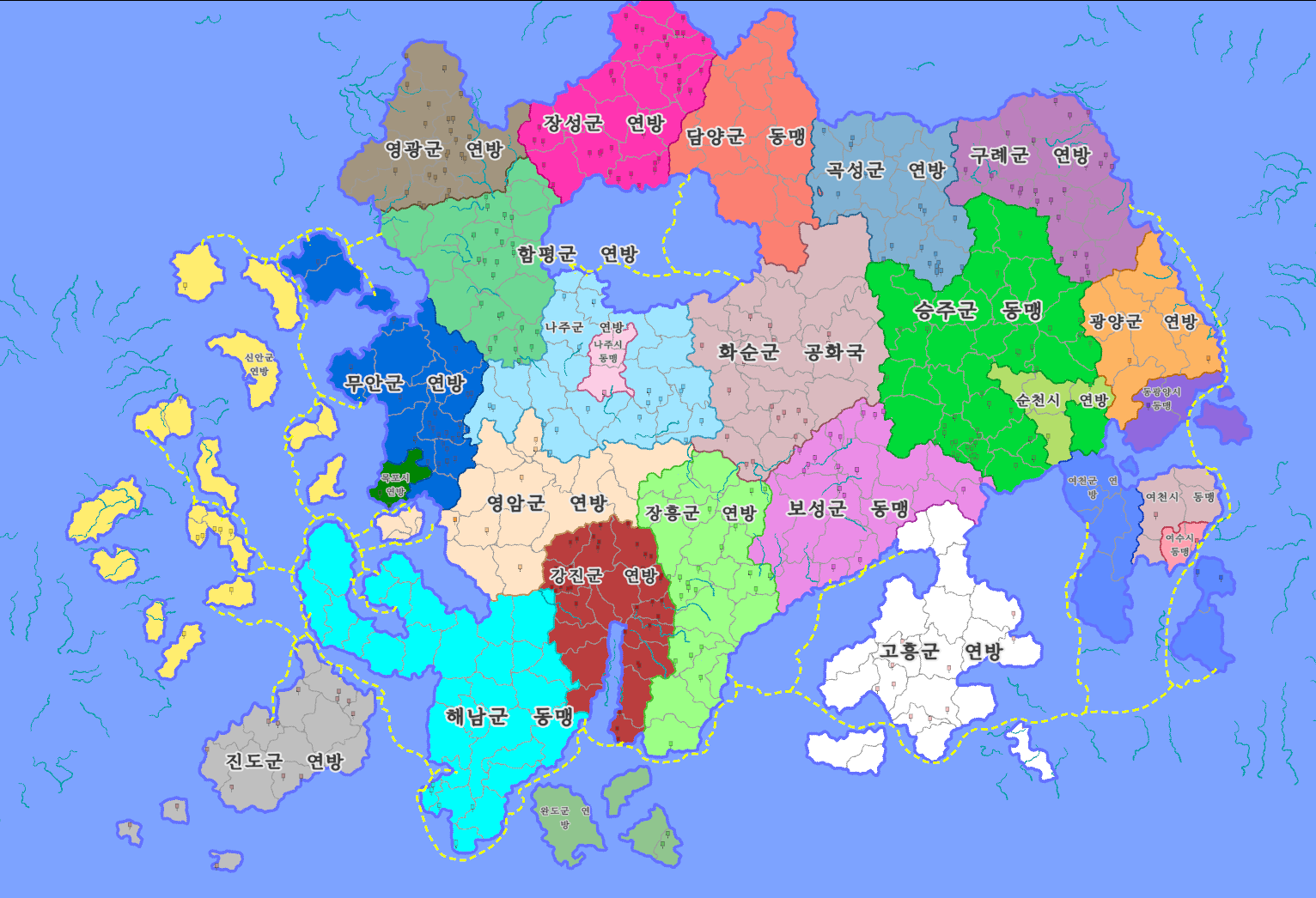전라남도 1989