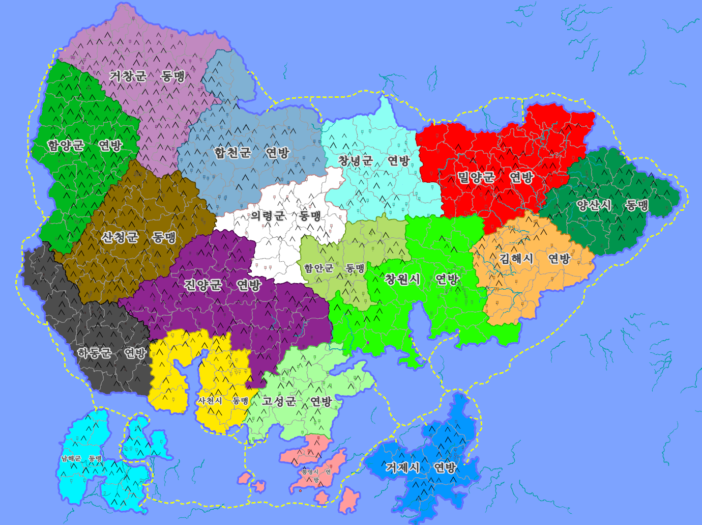 경상남도(리메이크/통합 창원시 버전)