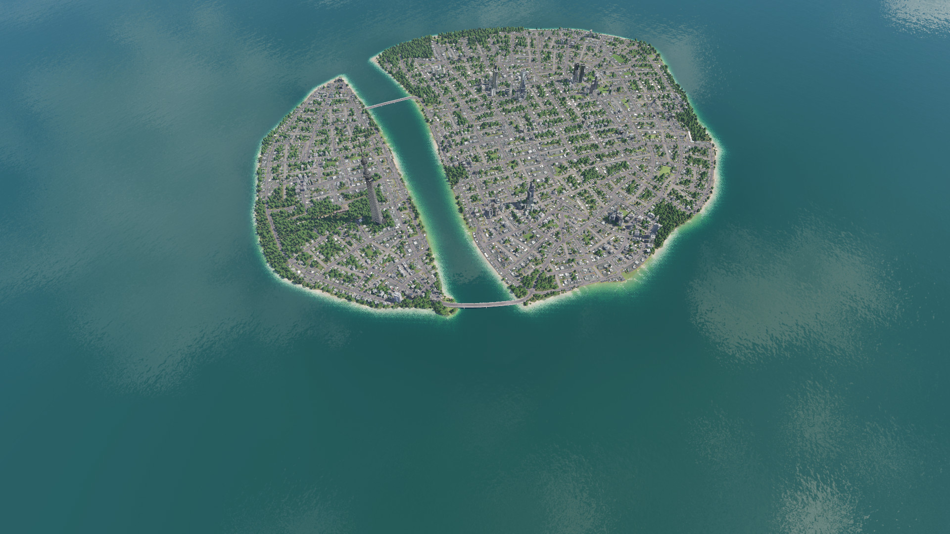 Island city