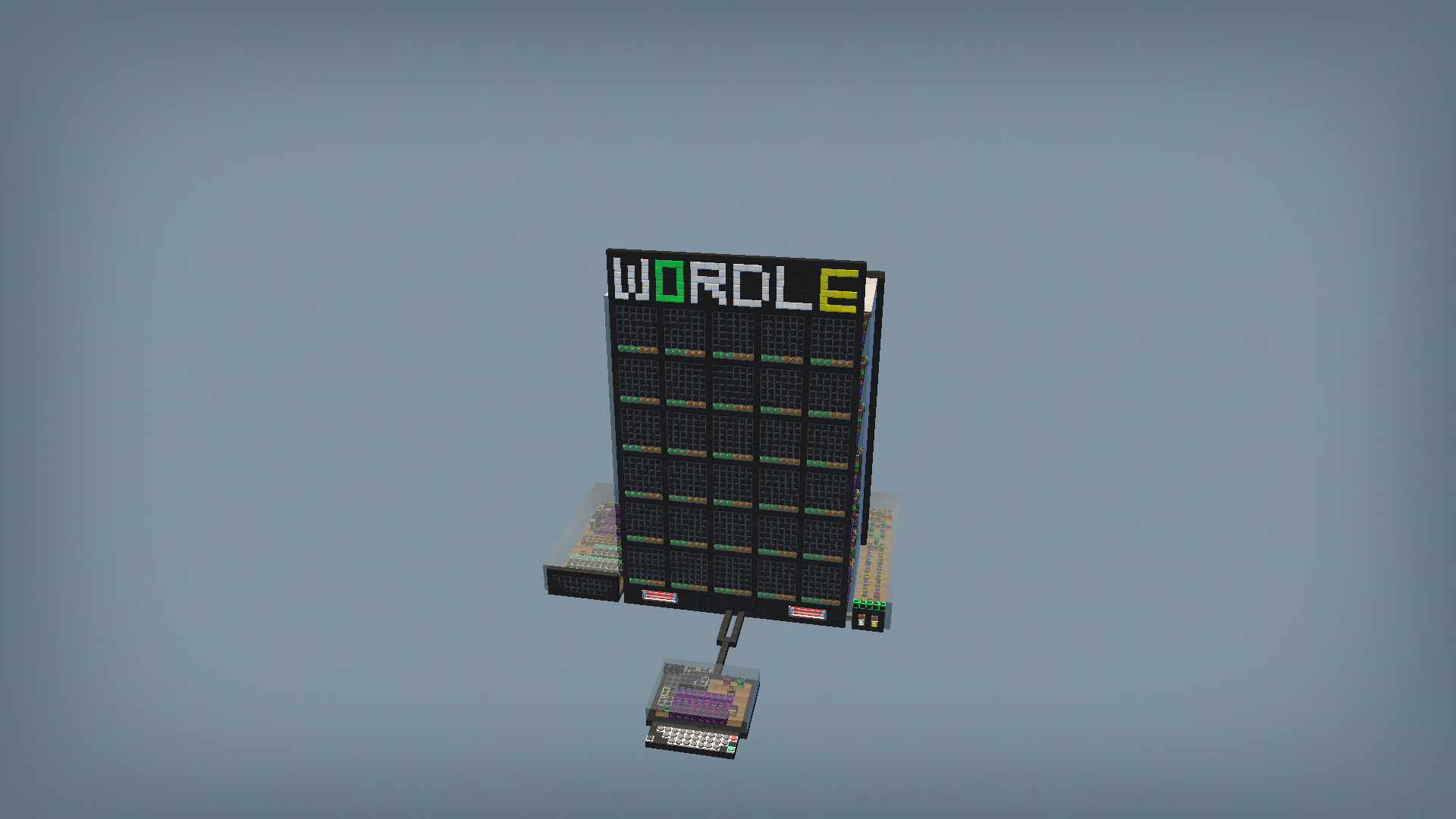 Wordle in Scrap Mechanic