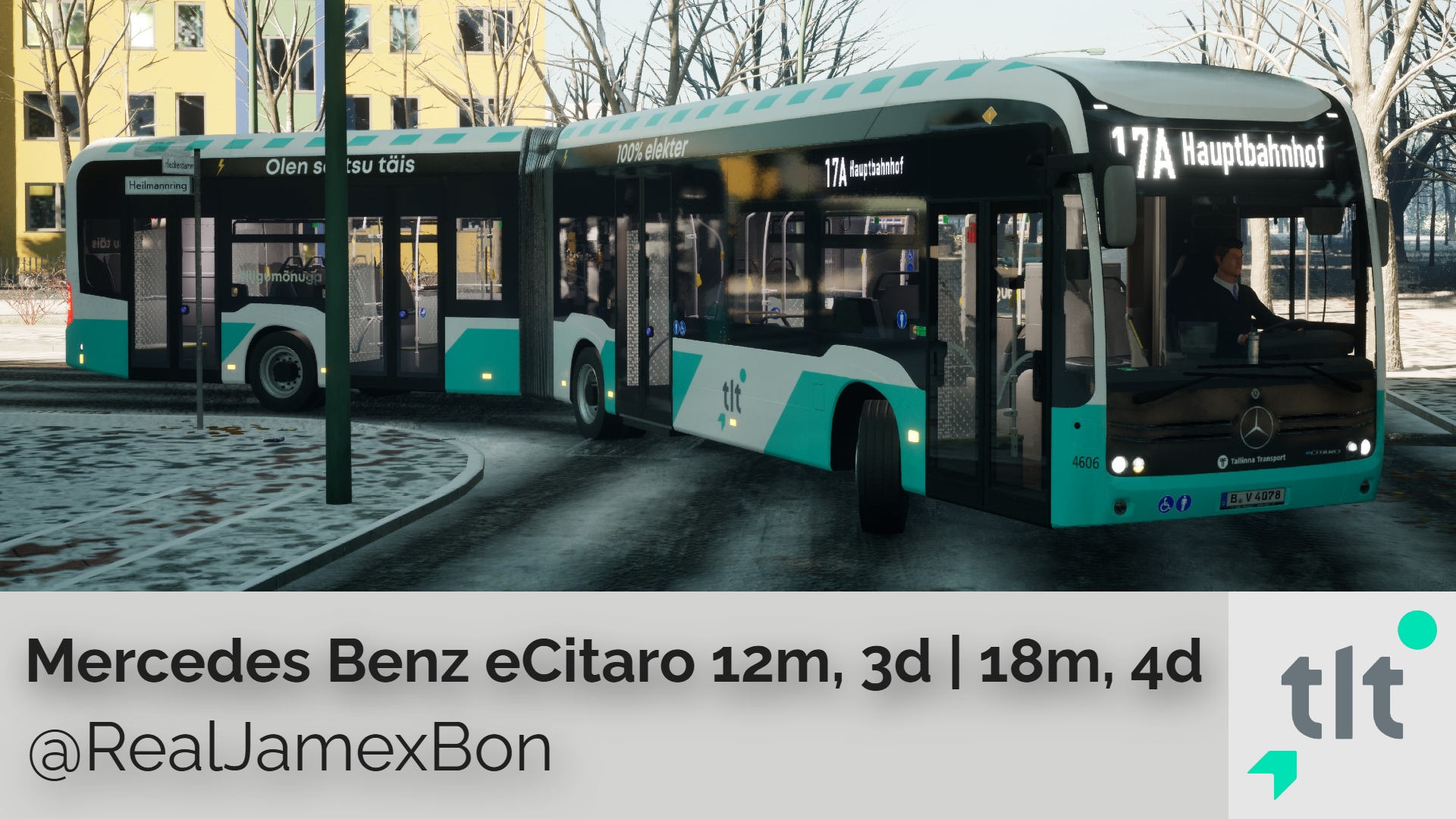 Tallinna Transport | Mercedes Benz eCitaro (12/3, 18/4)
