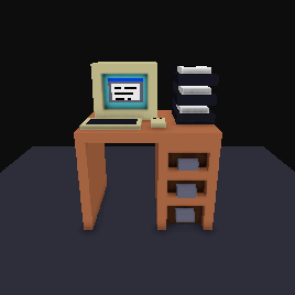 Old School Early 90's Desk