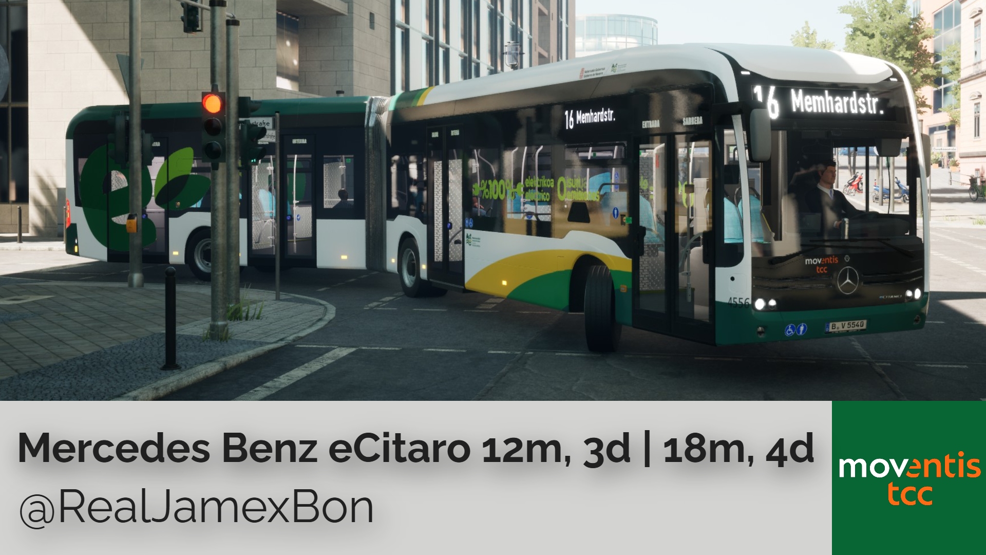 Moventis TCC Pamplona | Mercedes Benz eCitaro (12/3, 18/4)