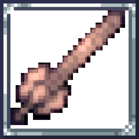 Clumpy Dirt Sword – tModLoader Mod