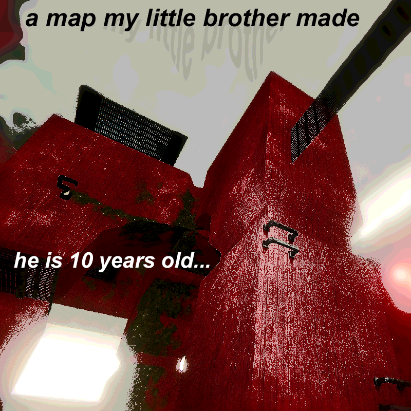 A map my little brother made