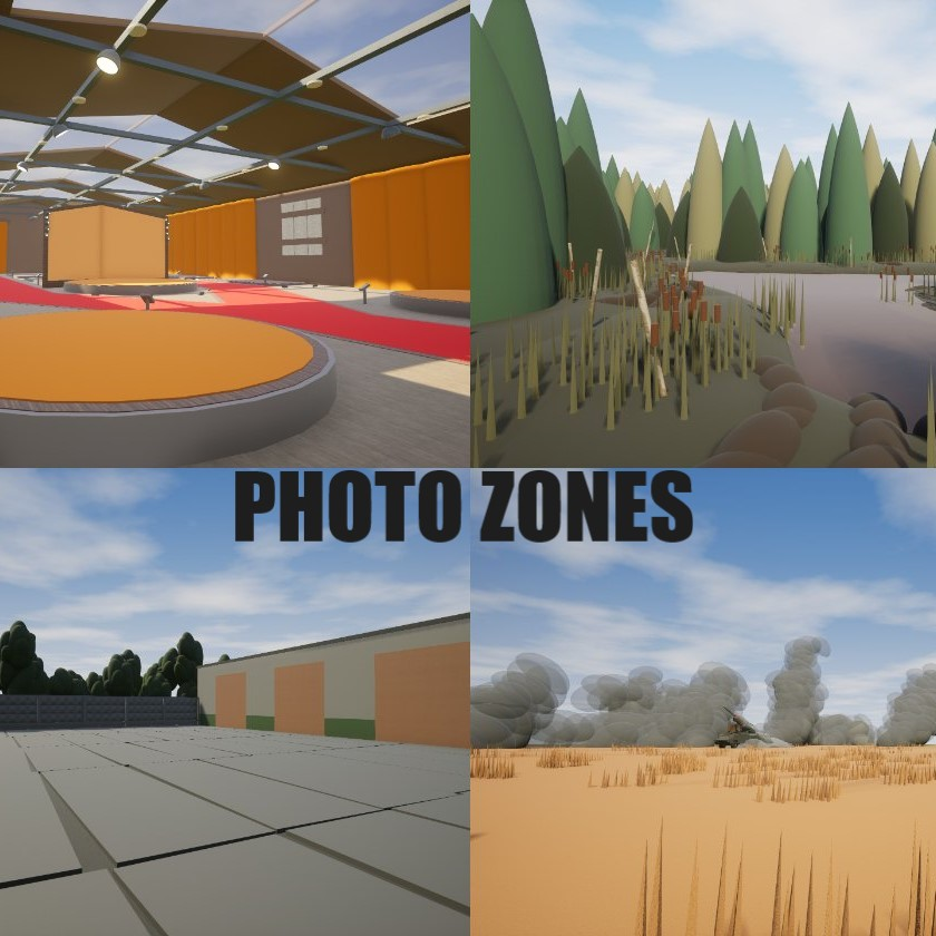 Фотозоны/Places for screenshots/ Photo zone/ Screen zone
